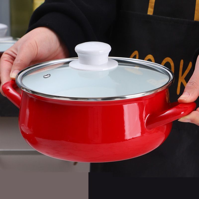 Emaye Çorba Tenceresi Kalınlaş - Home Cooking Cookbook incelemesi ve fiyatı