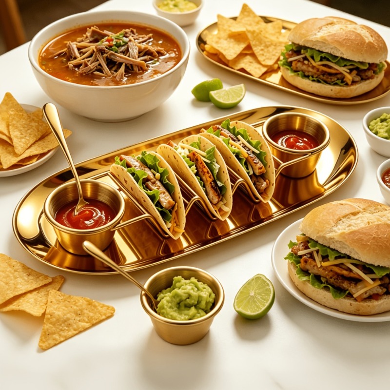 1 Adet Taco Servis Seti, Pasla - Home Cooking Recipes incelemesi ve fiyatı