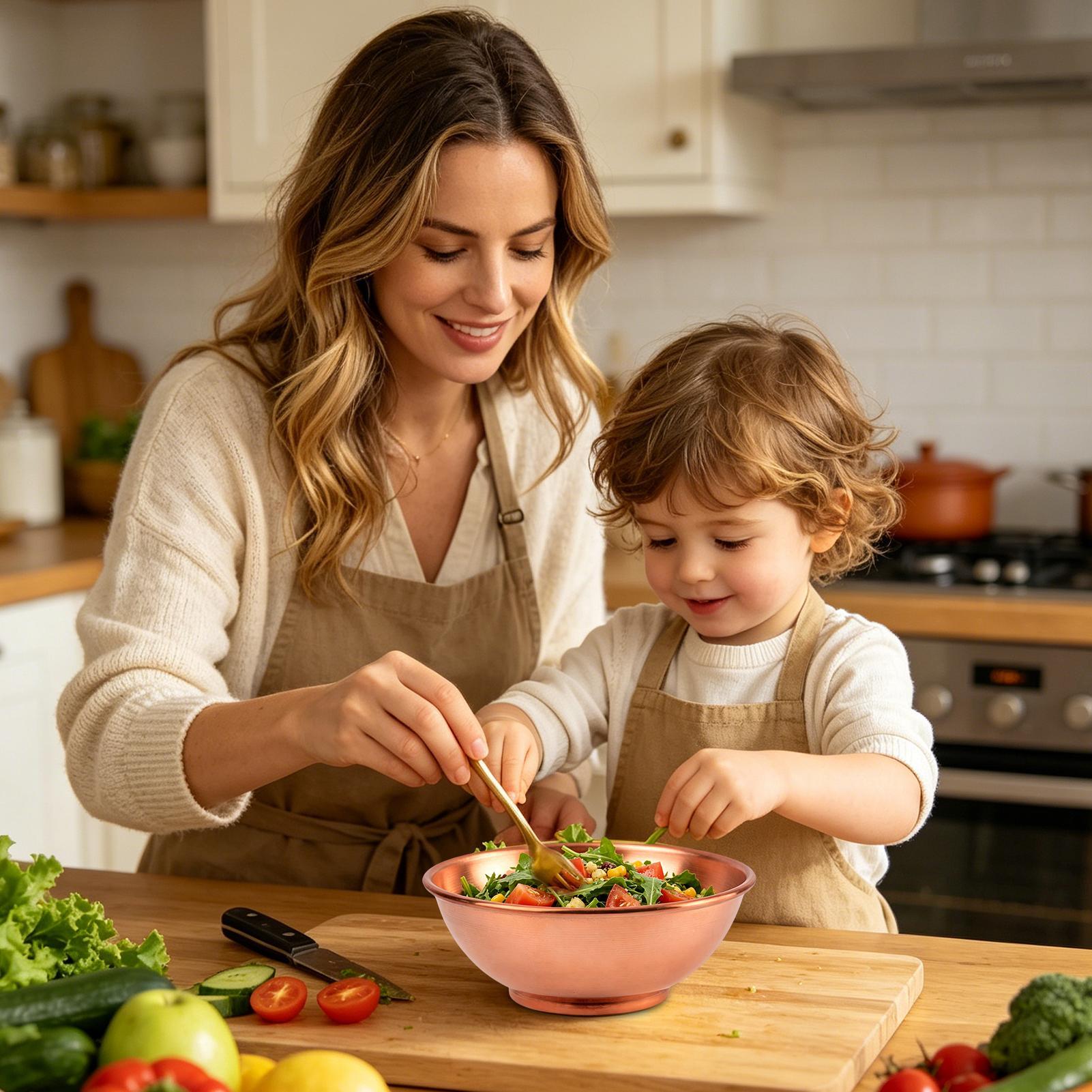 Bakır Kase Büyük Saklama Kapla - Home Cooking Recipes incelemesi ve fiyatı